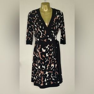 Animal Print Dress petite